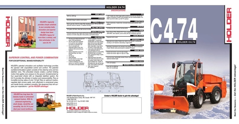 Holder C4.74 User manual