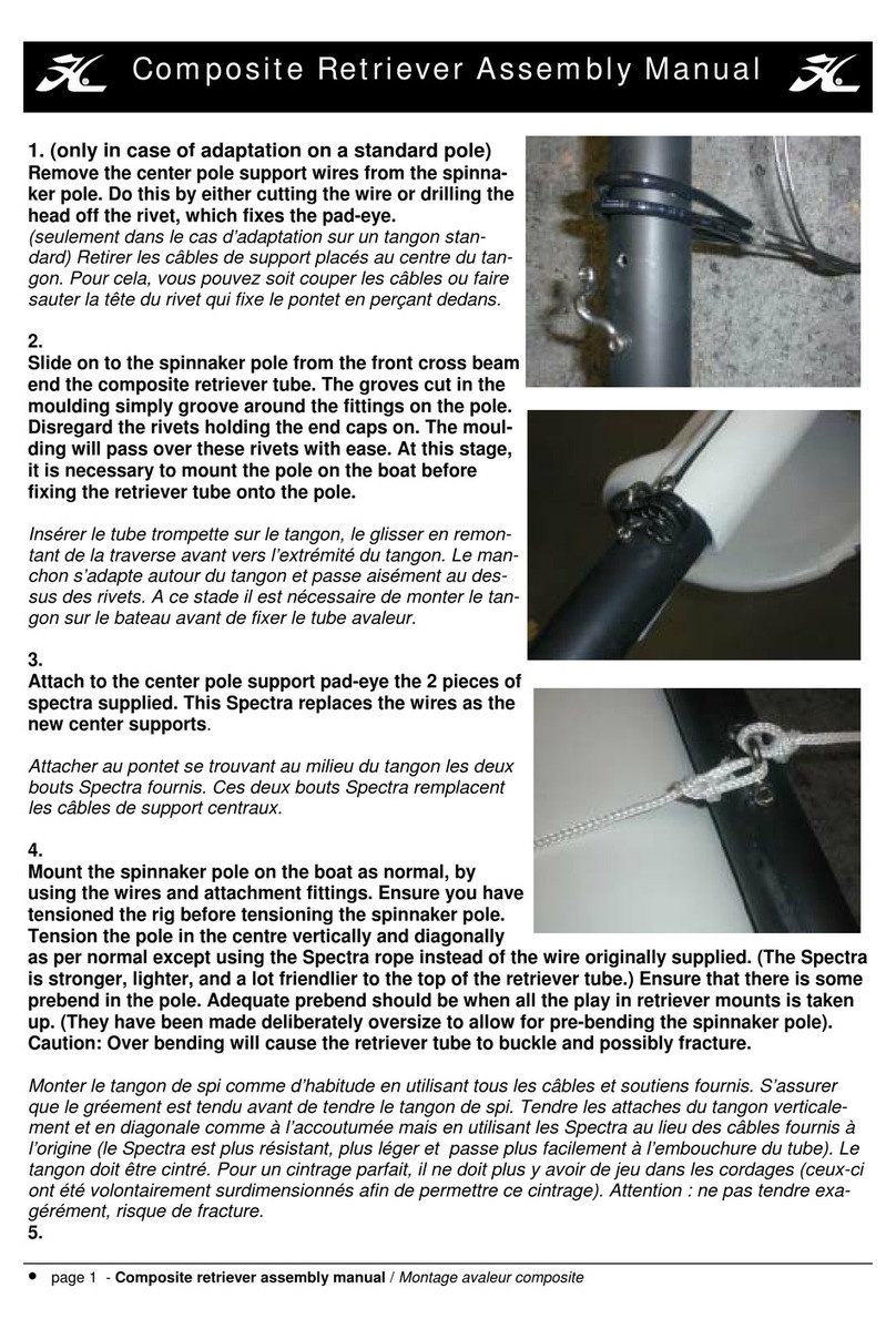 Hobie Spinnaker Snuffer User manual Hobie Spinnaker Snuffer User manual