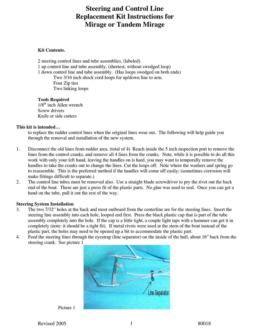Hobie Mirage Drive Replacement instructions