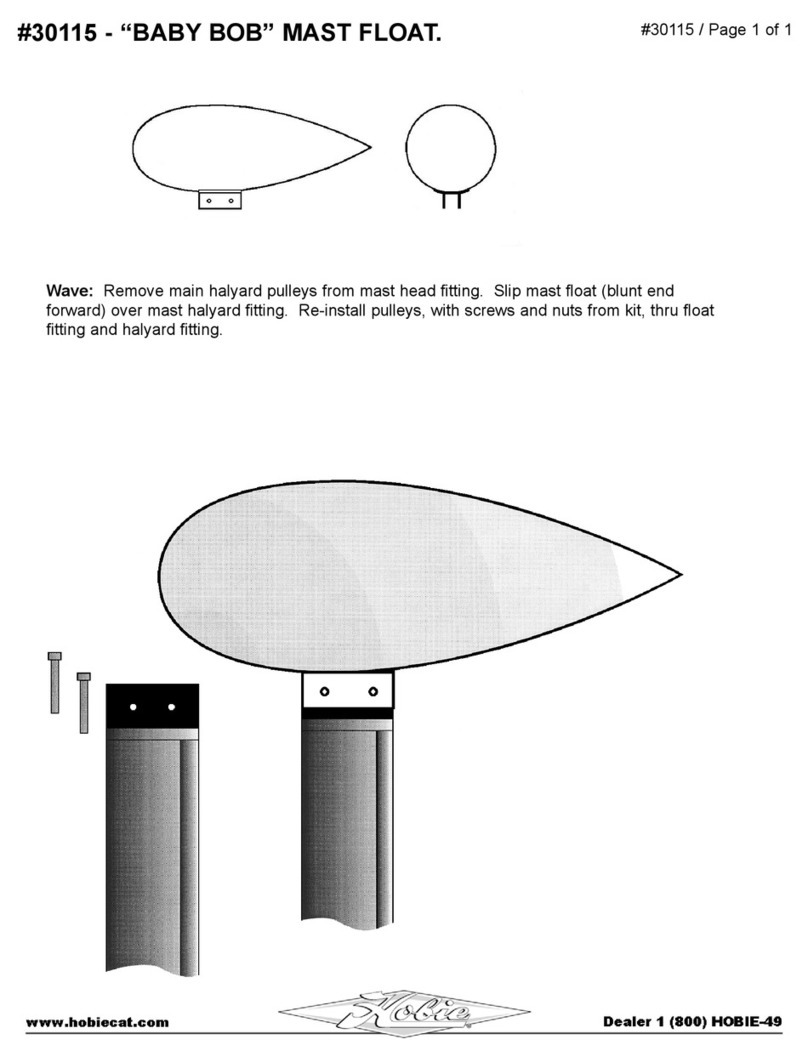 Hobie 30115 installation instructions