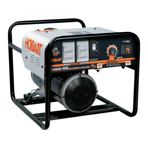 Hobart Champion 4500 User manual