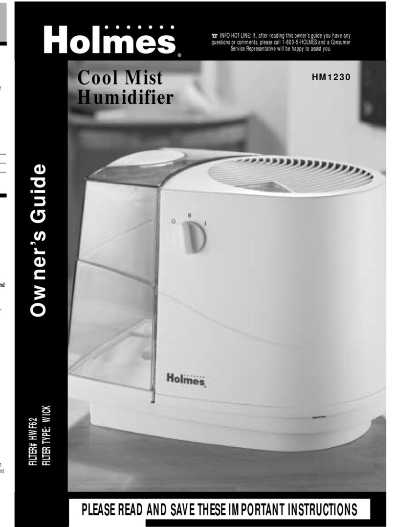 Holmes HM1230 owner's guide
