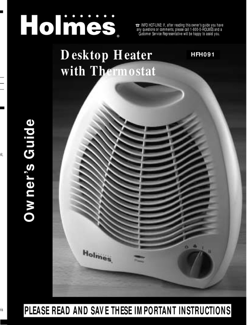 Holmes HFH091 User manual