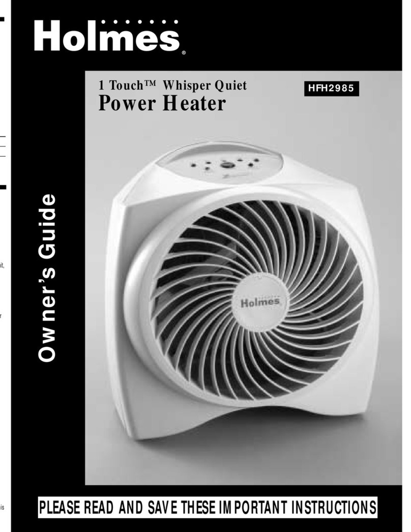 Holmes HFH29851 owner's guide