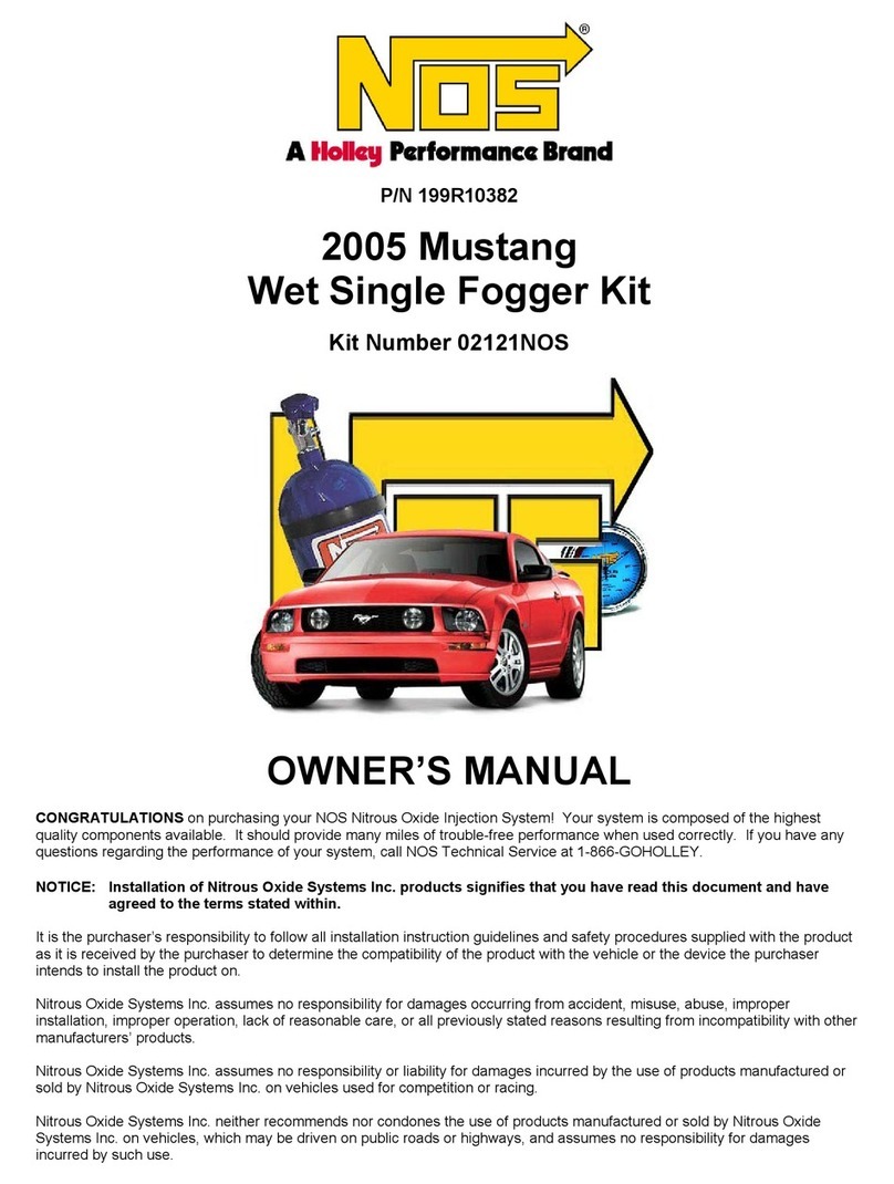 Holley NOS 02121NOS owner's manual