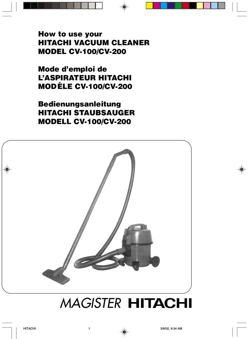 Hitachi CV-100 Operating instructions