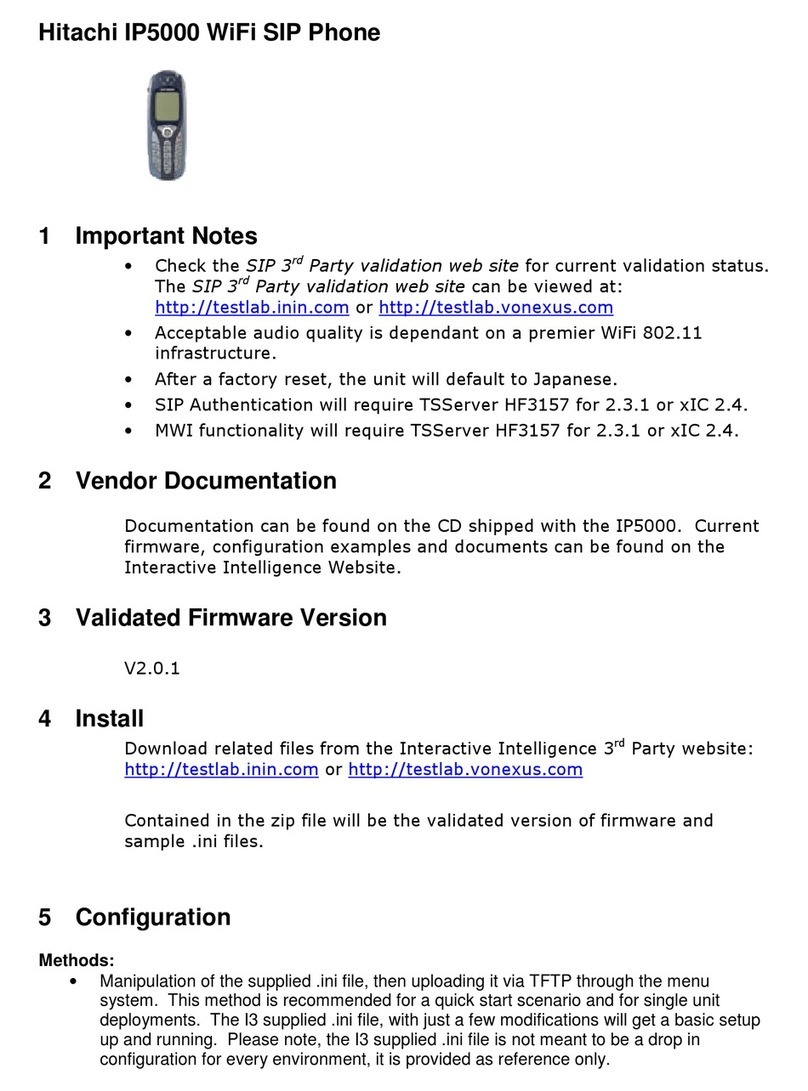Hitachi IP5000 manual