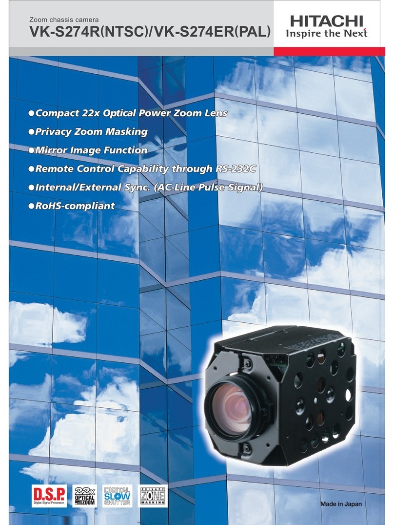 Hitachi VK-S274ER Specifications