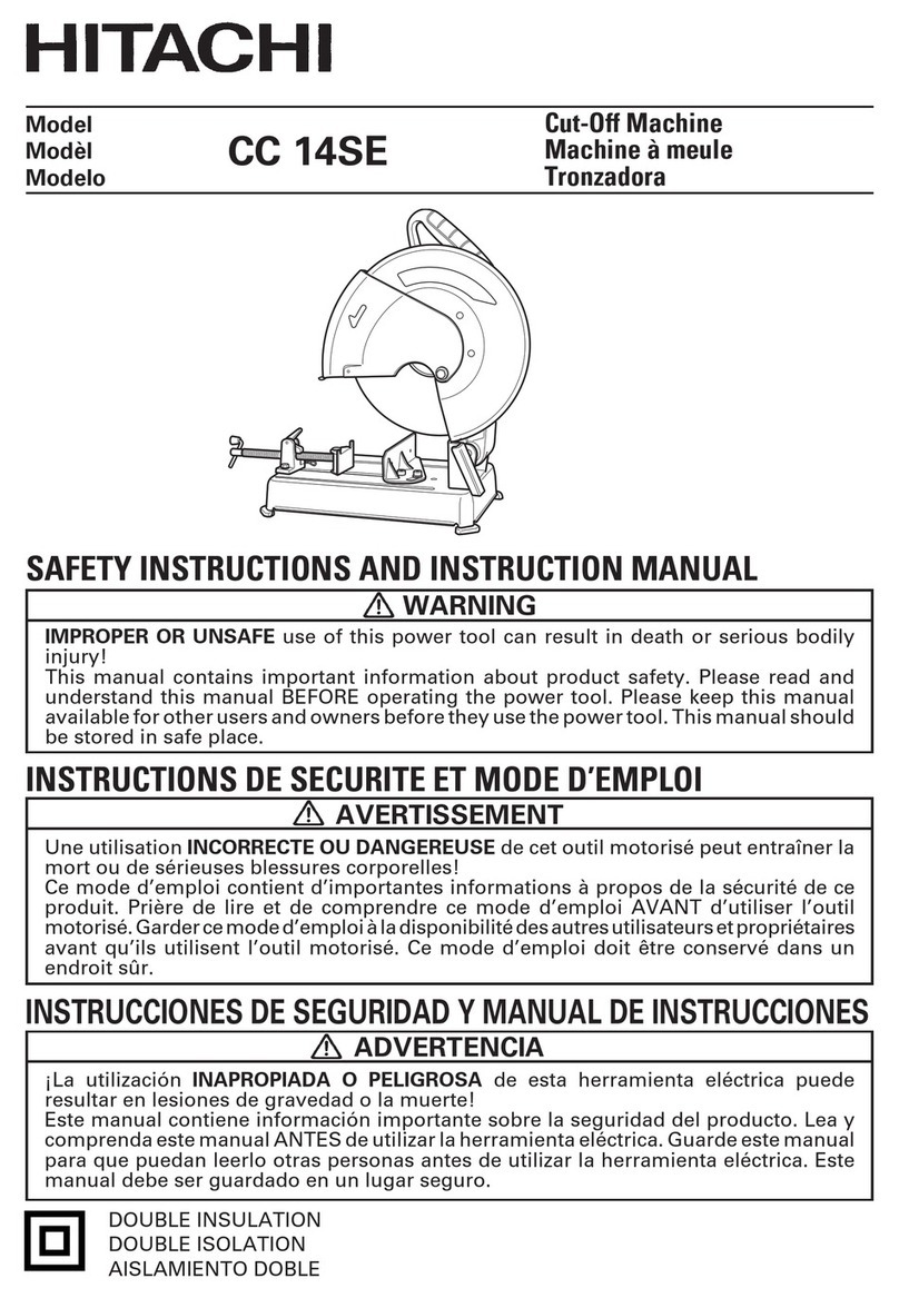 Hitachi CC14SE OM Instruction Manual