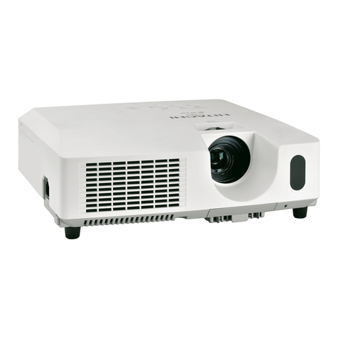 Hitachi CP-X3010Z series User manual