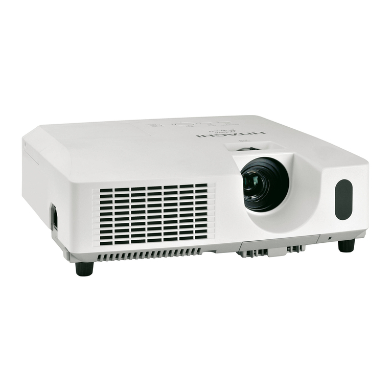 Hitachi CP-X2510 series User manual