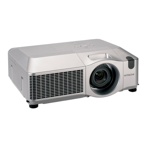Hitachi CP-X615 series operating guide
