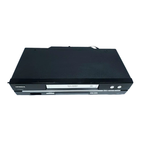 Hitachi VT-FX695A User manual