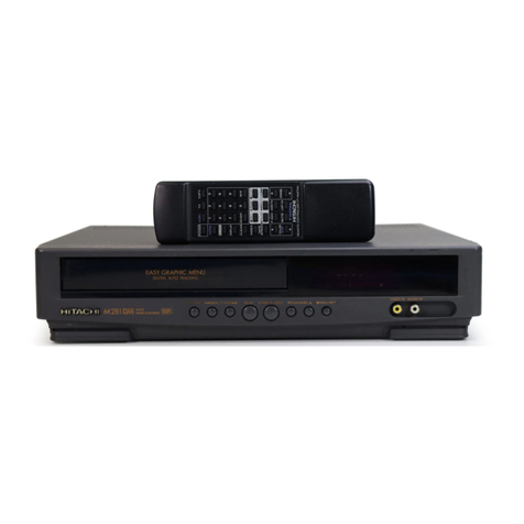Hitachi VT-M281A User manual