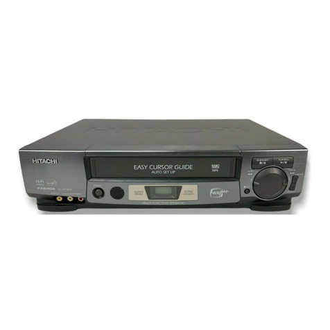 Hitachi VT-FX6404A User manual