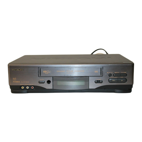 Hitachi VT-FX623A User manual
