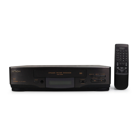 Hitachi VT-FX621A User manual