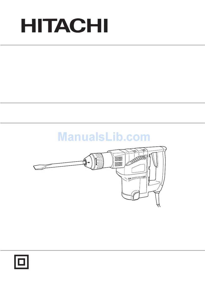 Hitachi H 30PV User manual