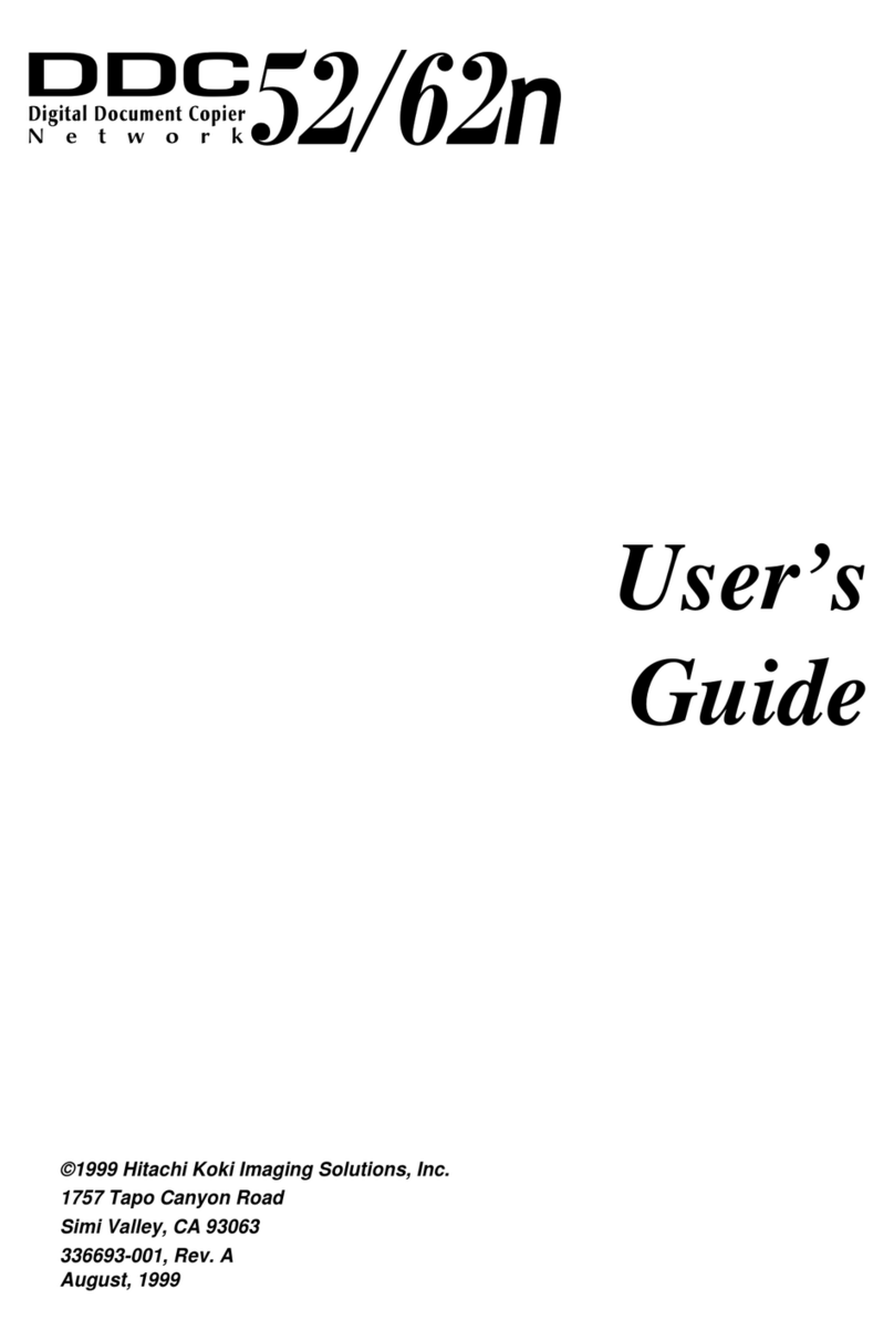 Hitachi Koki DDC 52N user guide