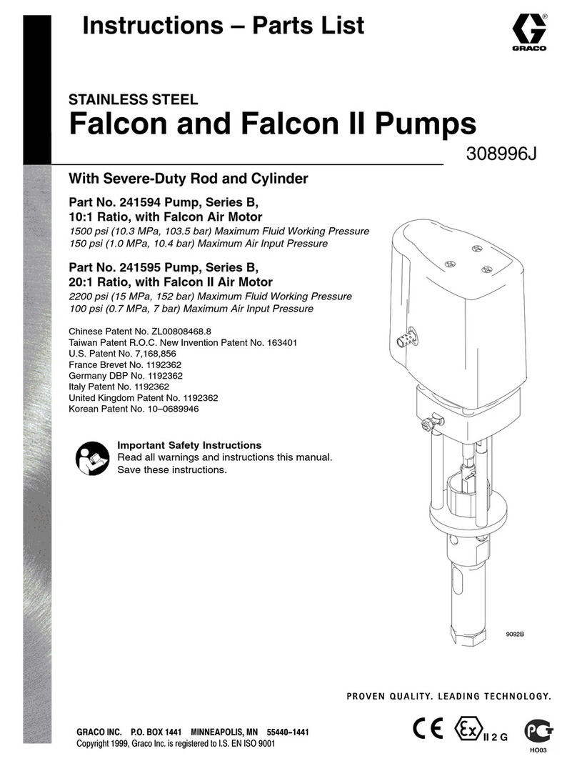 Graco 308996J Instructions-parts list Graco 308996J Instructions-parts list