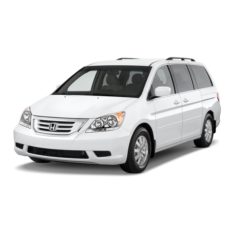 Honda 2010 Odyssey User manual