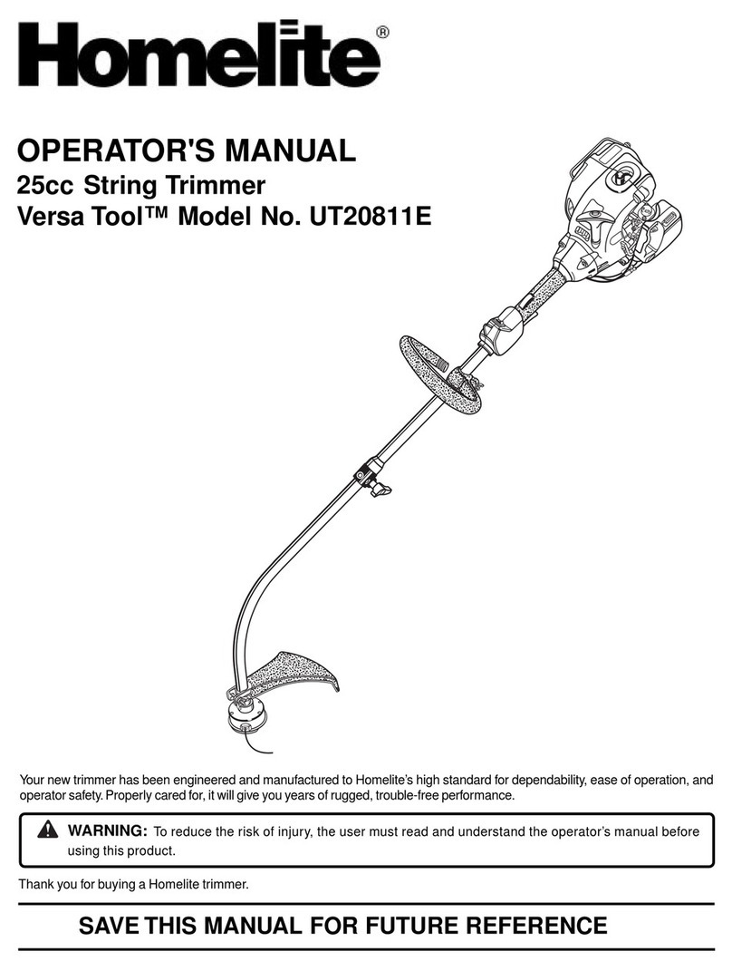 Homelite VERSA TOOL UT20811E User manual
