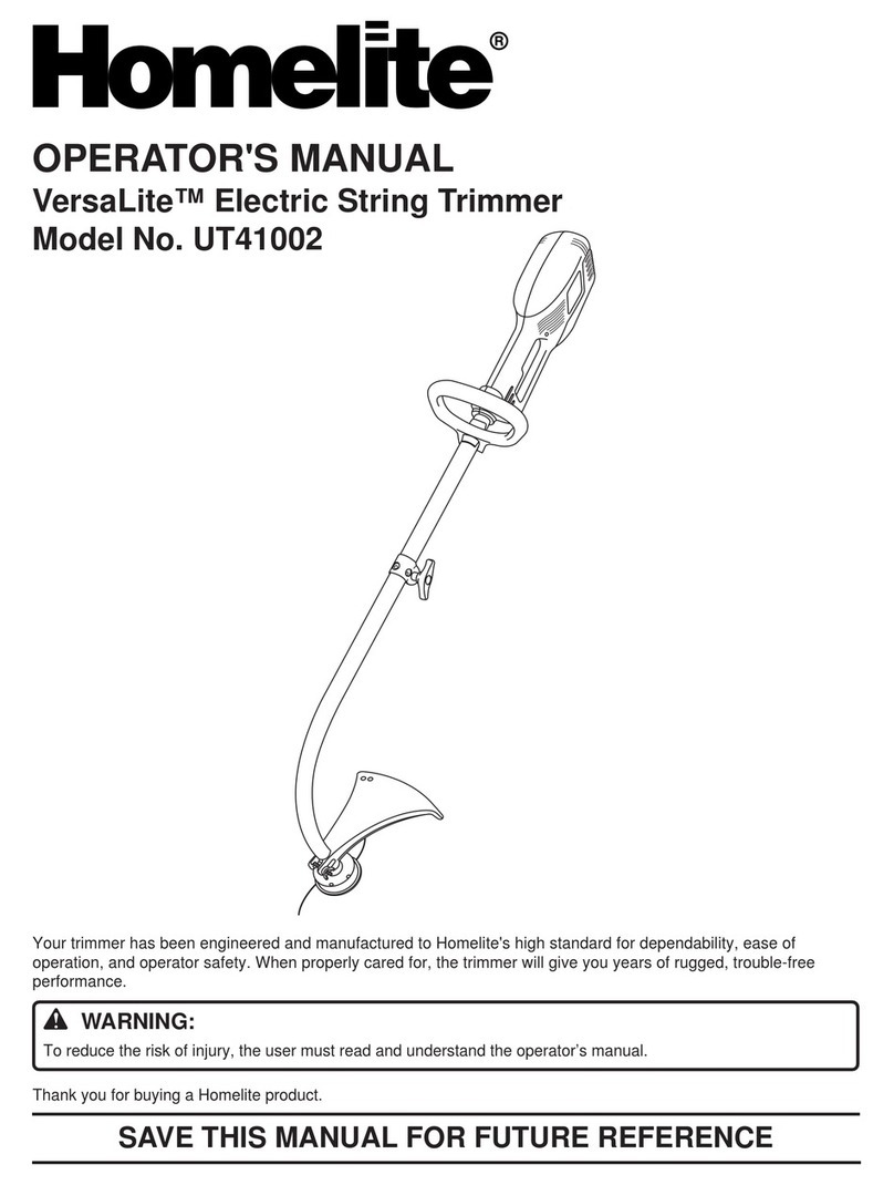 Homelite VERSALITE UT41002 User manual