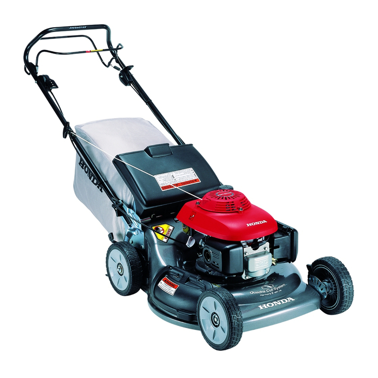 Honda HRR216PDA Harmony II owner's manual