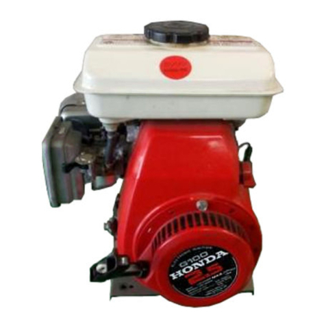 Honda Car Engine G100 User manual