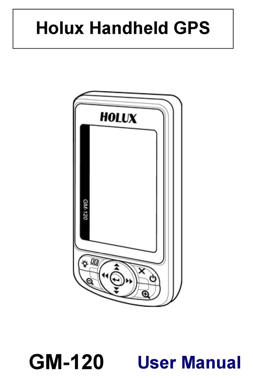 Holux GM-120 User manual Holux GM-120 User manual