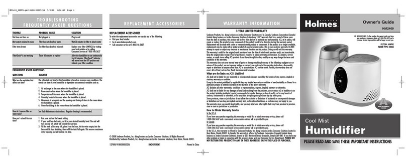 Holmes HM2409 User manual