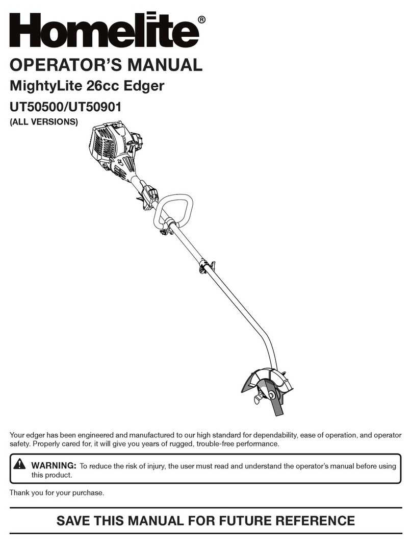 Homelite MIGHTYLITE UT50500 Operator's manual