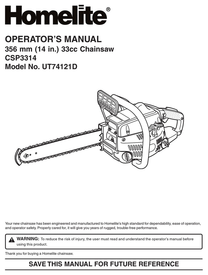 Homelite UT74121D User manual