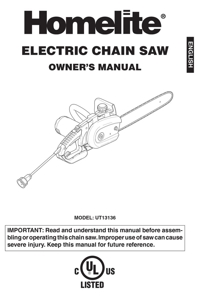 Homelite UT13136 User manual