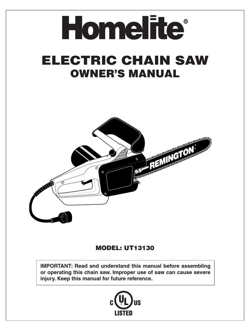 Homelite UT13130 User manual