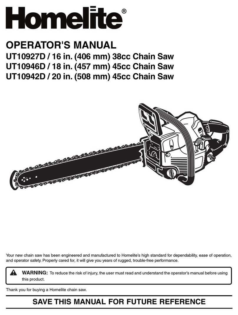 Homelite UT10942D User manual