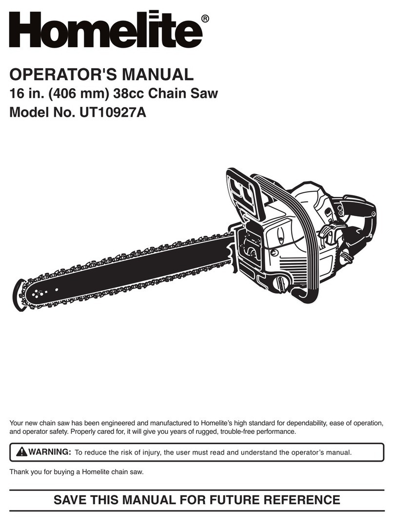 Homelite UT10927A User manual