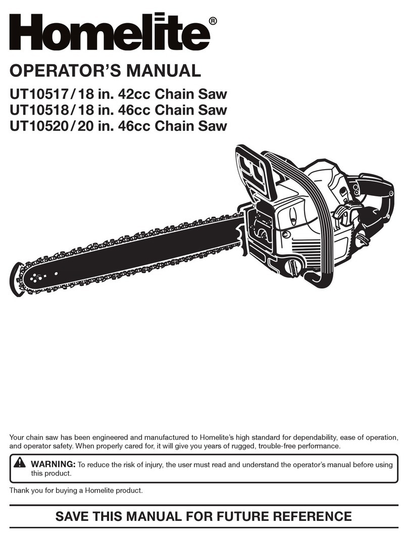 Homelite UT10517/18 User manual