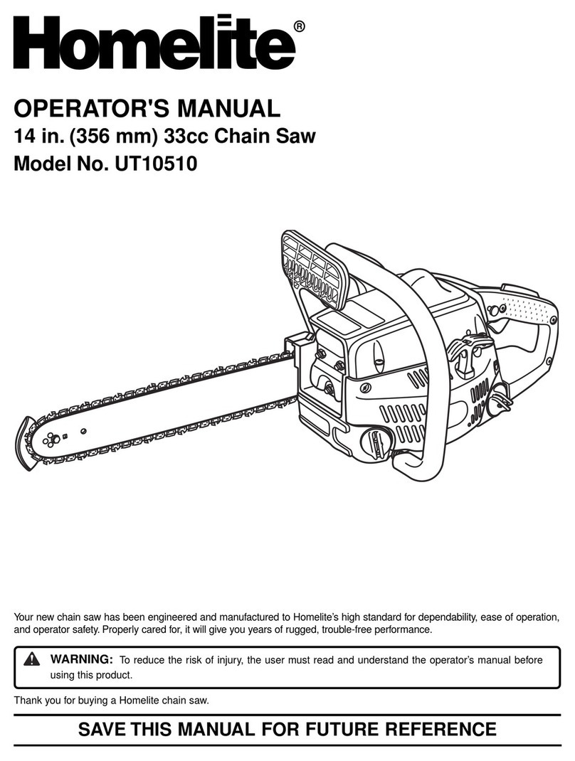 Homelite UT10510 User manual