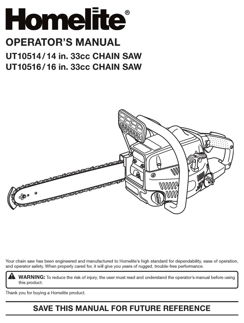 Homelite UT10514/14 IN. 33CC User manual