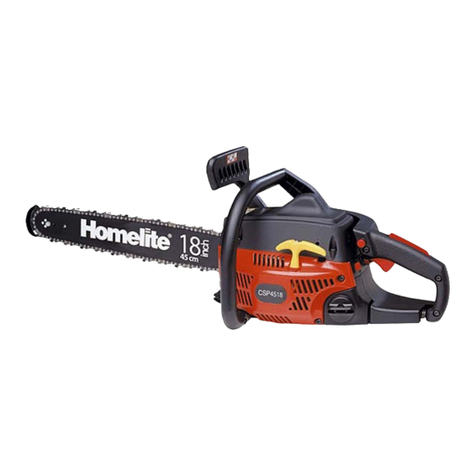 Homelite CSP3816 User manual