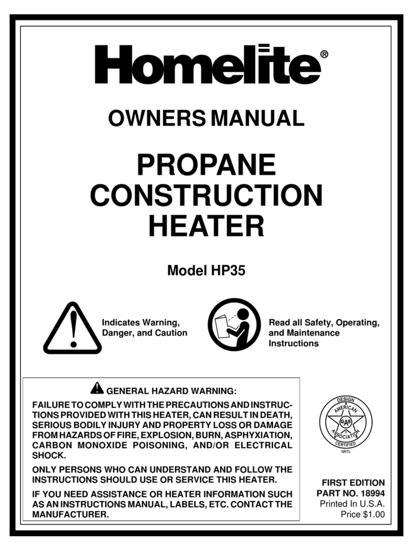 Homelite HP35 owner's manual