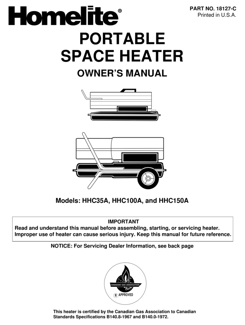 Homelite HHC100A owner's manual