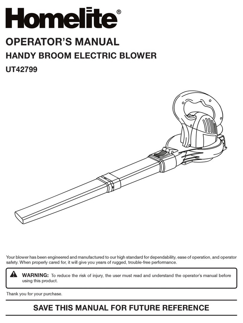 Homelite UT42799 User manual