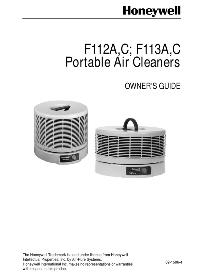 Honeywell F112C User manual Honeywell F112C User manual