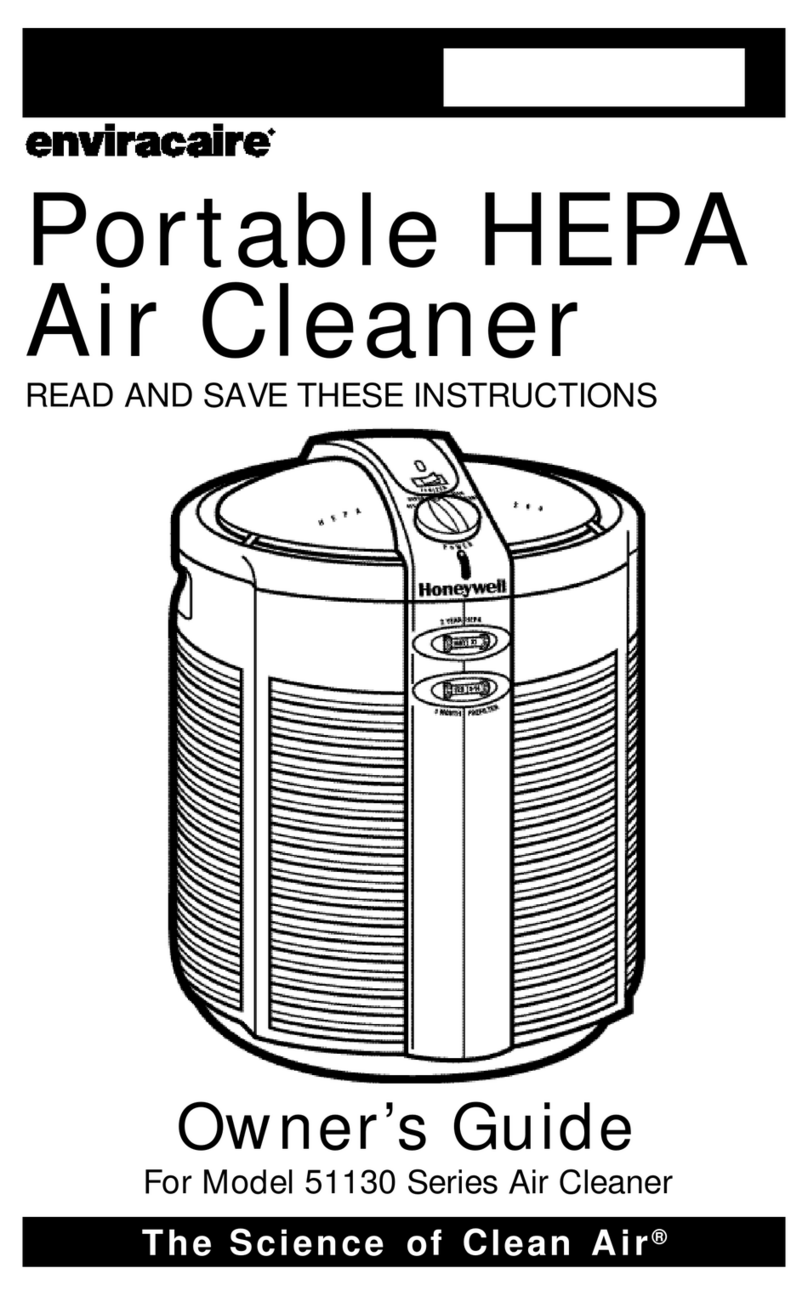 Honeywell eenviracaire 51130 Series User manual Honeywell eenviracaire 51130 Series User manual