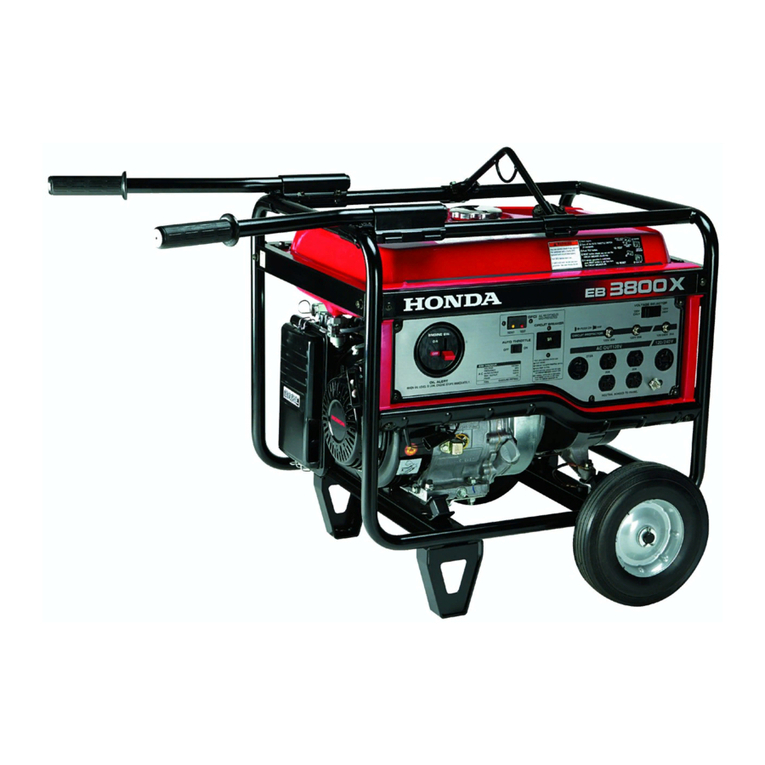 Honda Generator EB6500X User manual