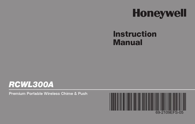 Honeywell RCWL300A instruction manual Honeywell RCWL300A instruction manual