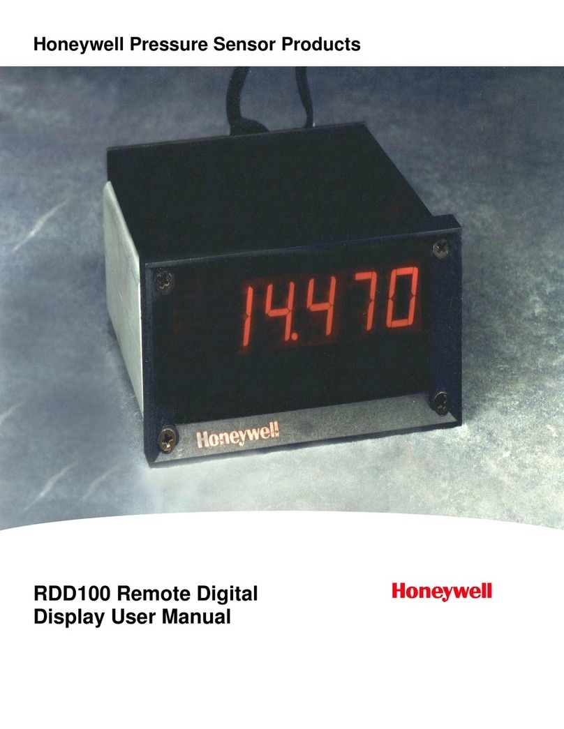 Honeywell RDD100 User manual