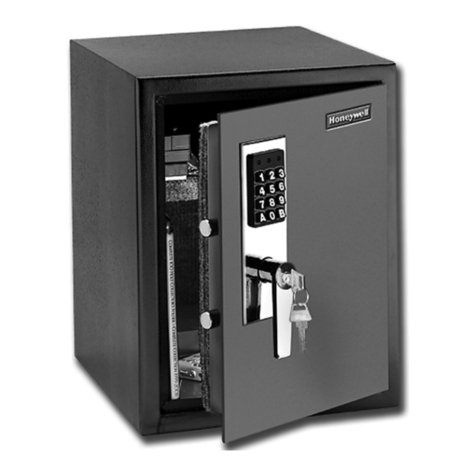 Honeywell 2077D - 1.21 Cubic Foot Anti-Theft Safe How to use